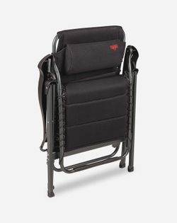 Crespo AP-232 Air Deluxe Relaxliege in Schwarz