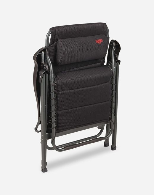 Crespo AP-232 Air Deluxe Relaxliege in Schwarz