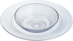 Vajilla vidrio Louision  18 piezas  LUMINARC