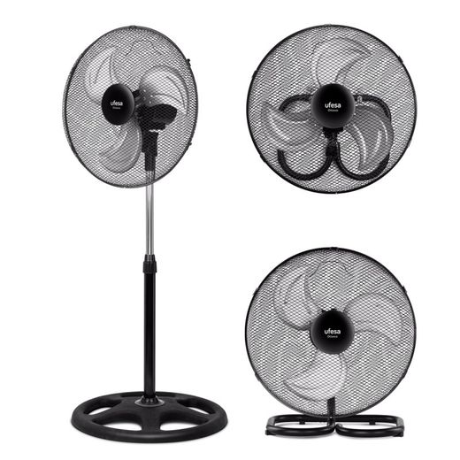 Ventilateur 3 en 1 sur pied, au sol et mural Ottawa par Ufesa