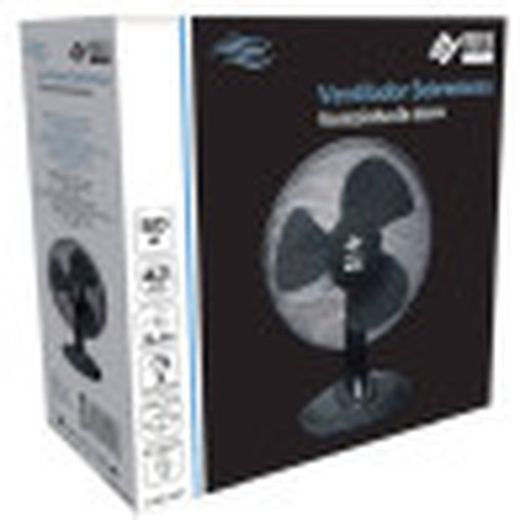 Ventilador sobremesa negro 50W