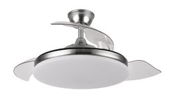 Ventilador techo 3 aspas retractiles con luz