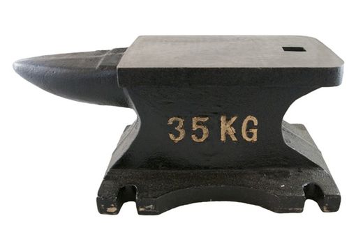 Amboss 2 Hörner 195X100 mm 35 KG