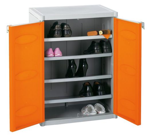 Zapatero resina bajo AB Flowers Naranja